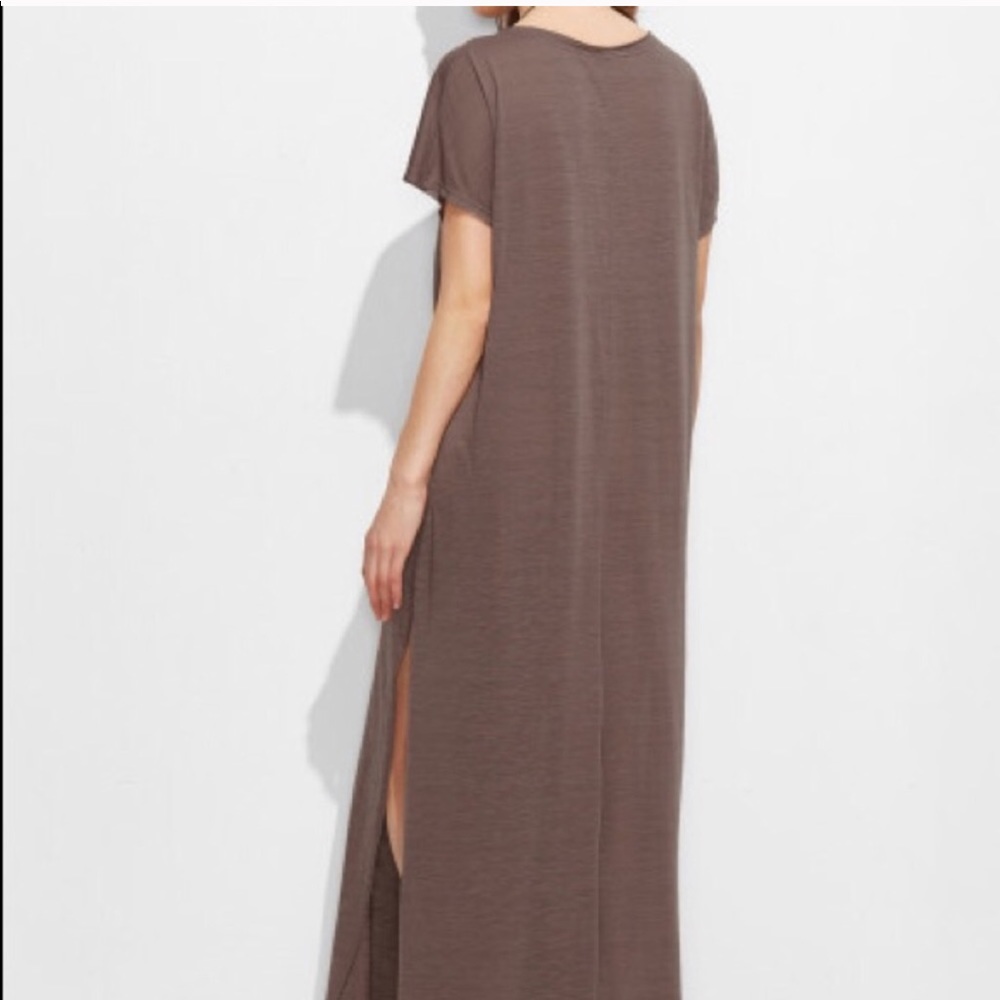 LAST 1‼️RESTOCK!!Side Slit Loose Maxi Tee - Dress - Picture 3 of 8